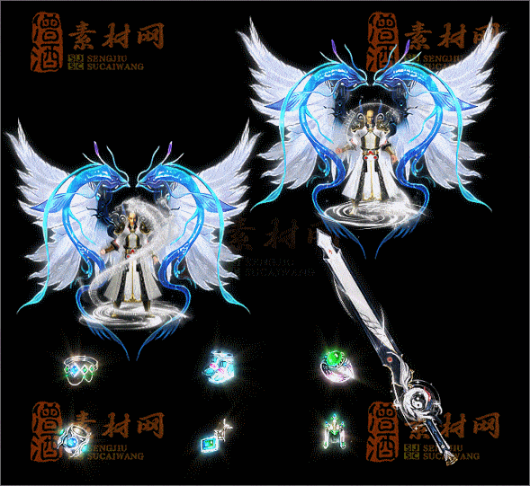 精品传奇全套剑甲系列素材20250702B：49-1