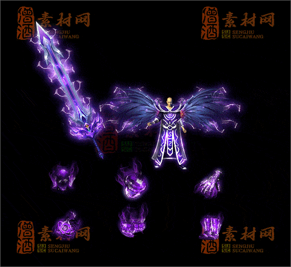 精品传奇全套剑甲系列素材20250702B：35-1