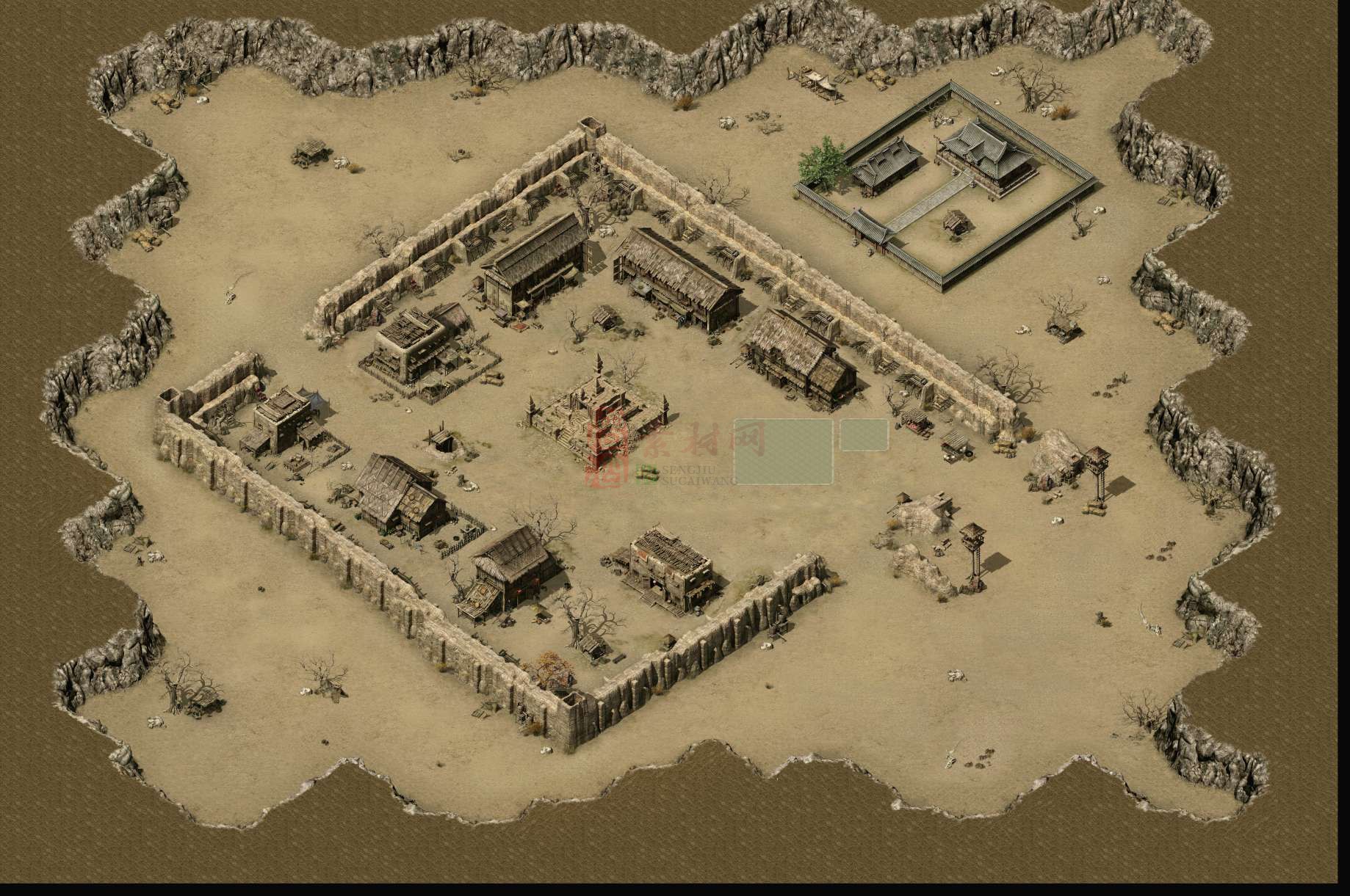 精品传奇主城地图系列素材20250702A：180-1