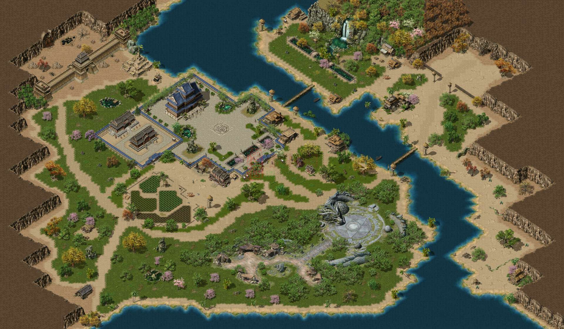 精品传奇主城地图系列素材20250702A：154-1