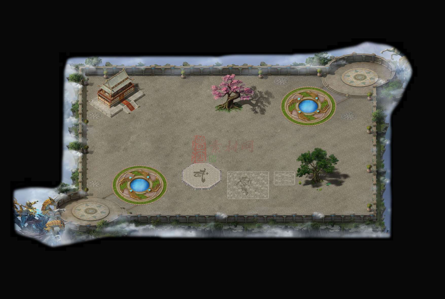 精品传奇主城地图系列素材20250702A：101-1