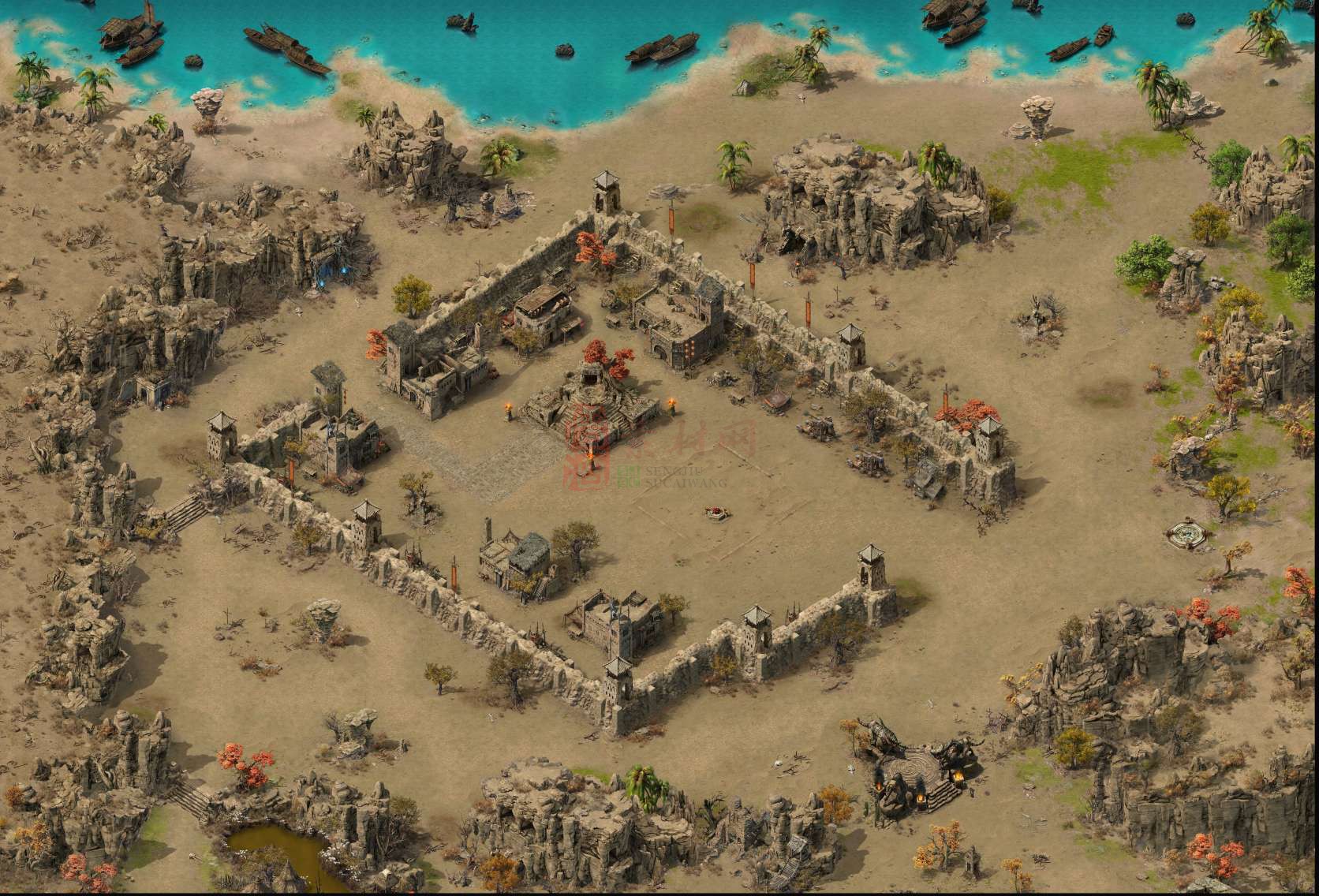 精品传奇真彩主城地图系列素材20250829A：78-1