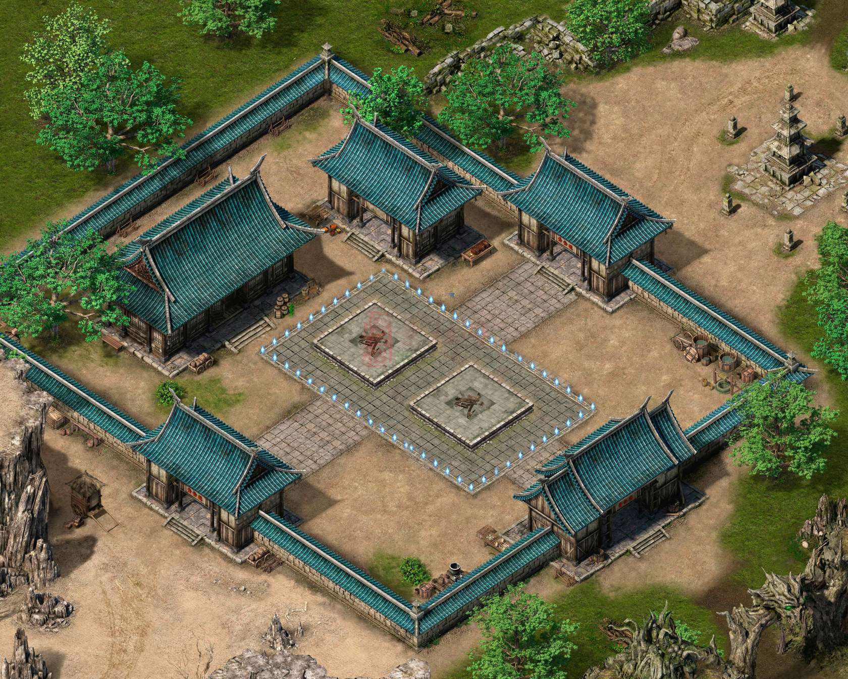 精品传奇真彩擂台地图系列素材20250829A：33-1