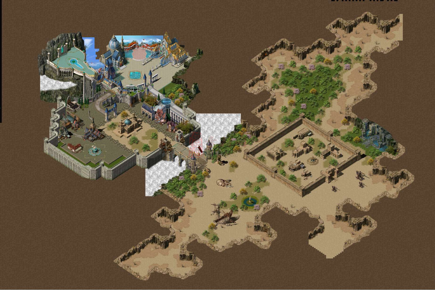 精品传奇真彩主城地图系列素材20250829A：29-1