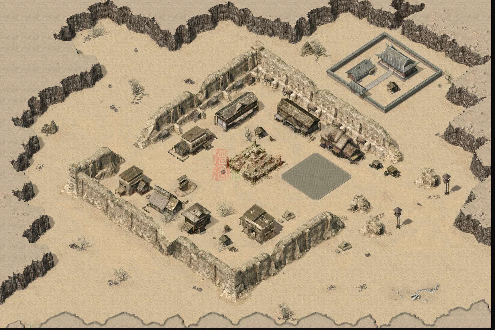 精品传奇真彩主城地图系列素材20250829A：20-1