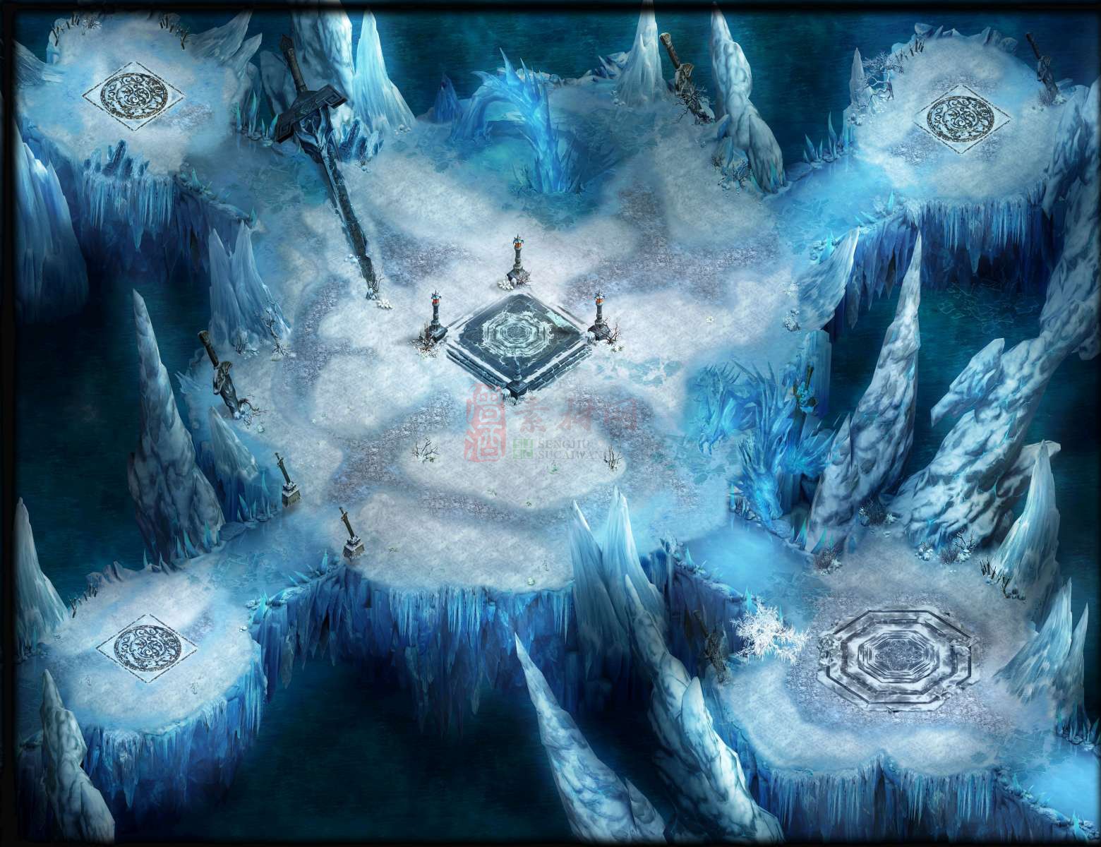 精品传奇真彩地图系列素材20250829A：17-1