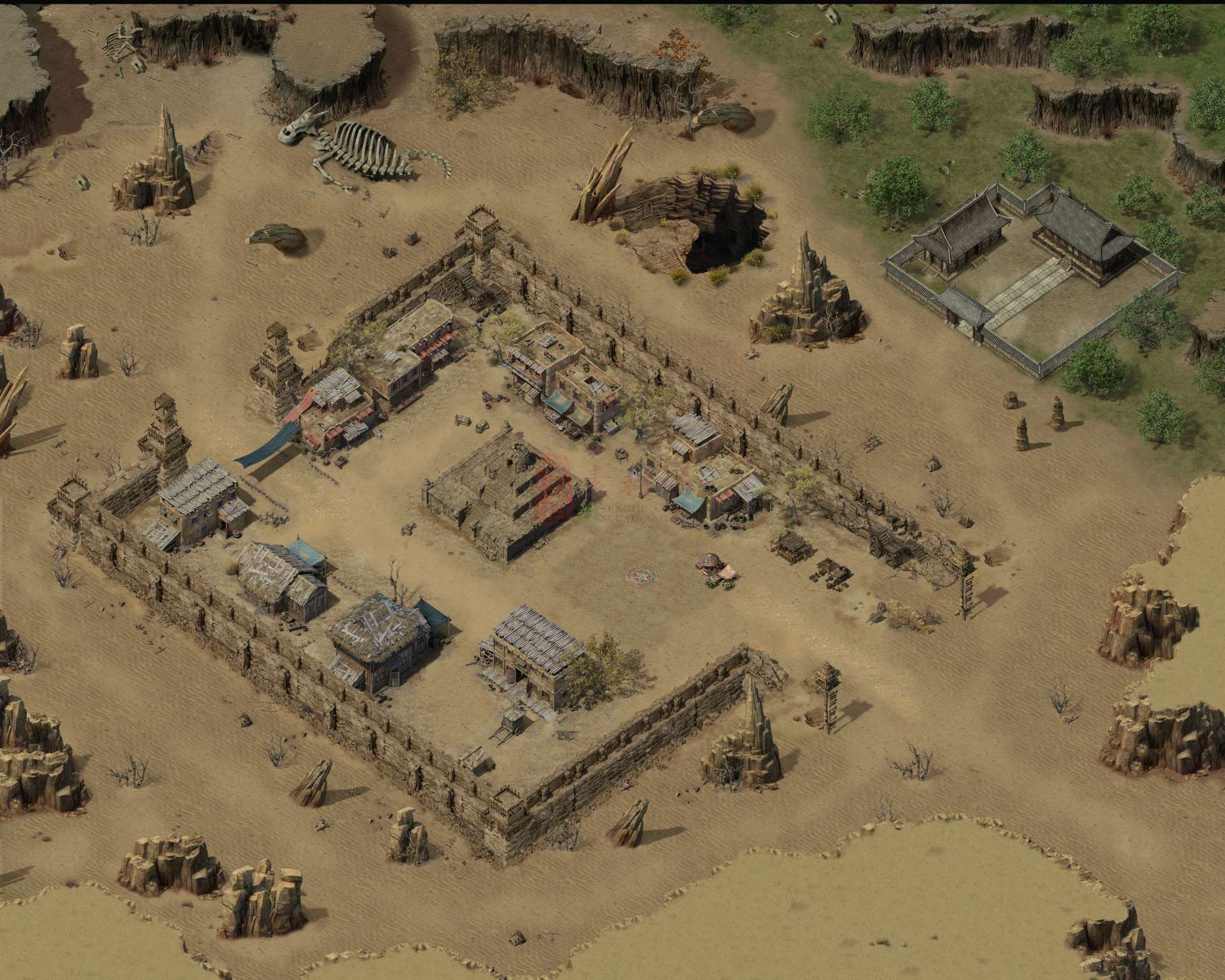 精品传奇真彩主城地图系列素材20250829A：116-1