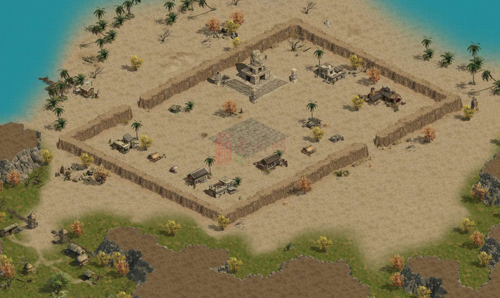 精品传奇真彩系列主城地图素材20250908A：44-1