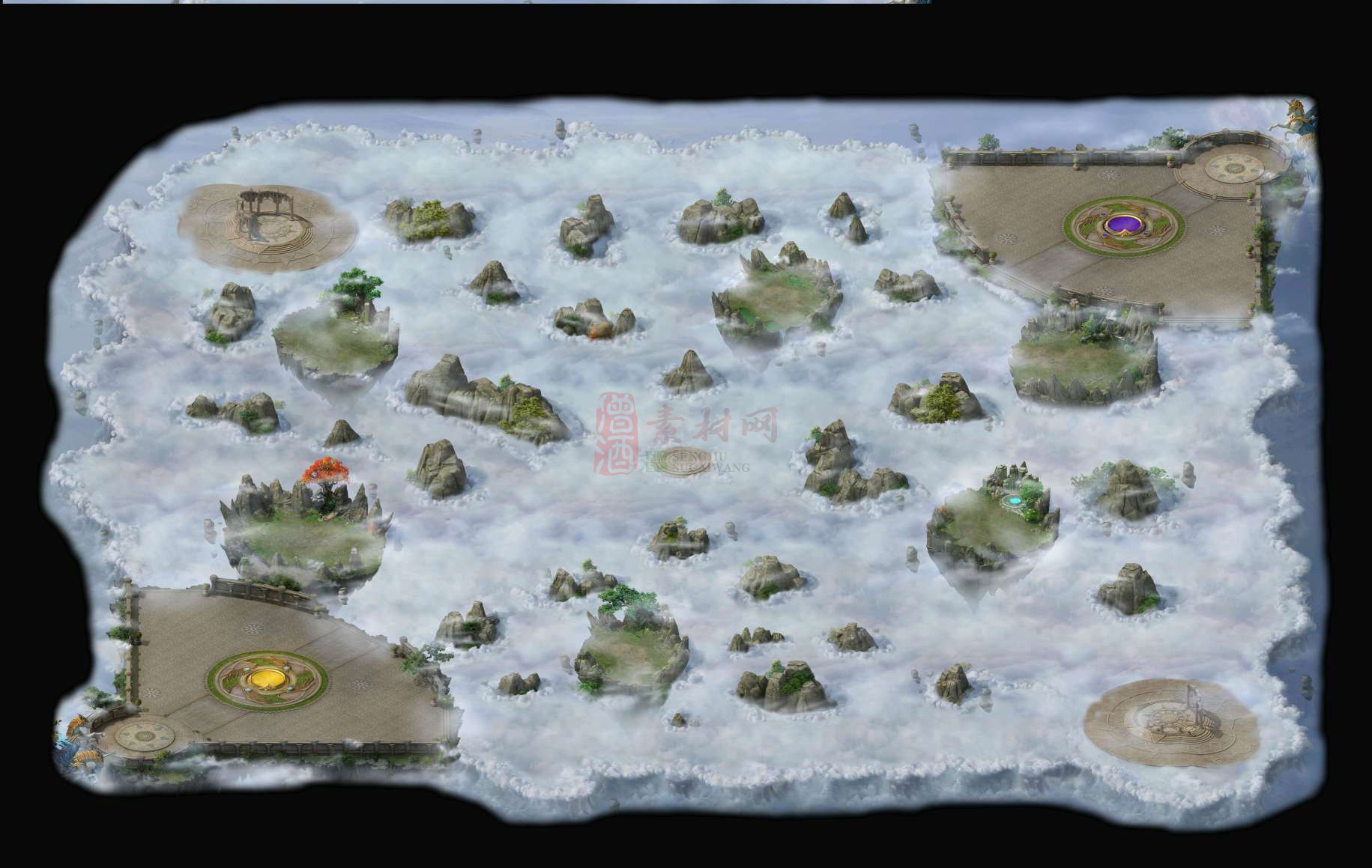 精品传奇真彩系列地图素材20250908A：36-1