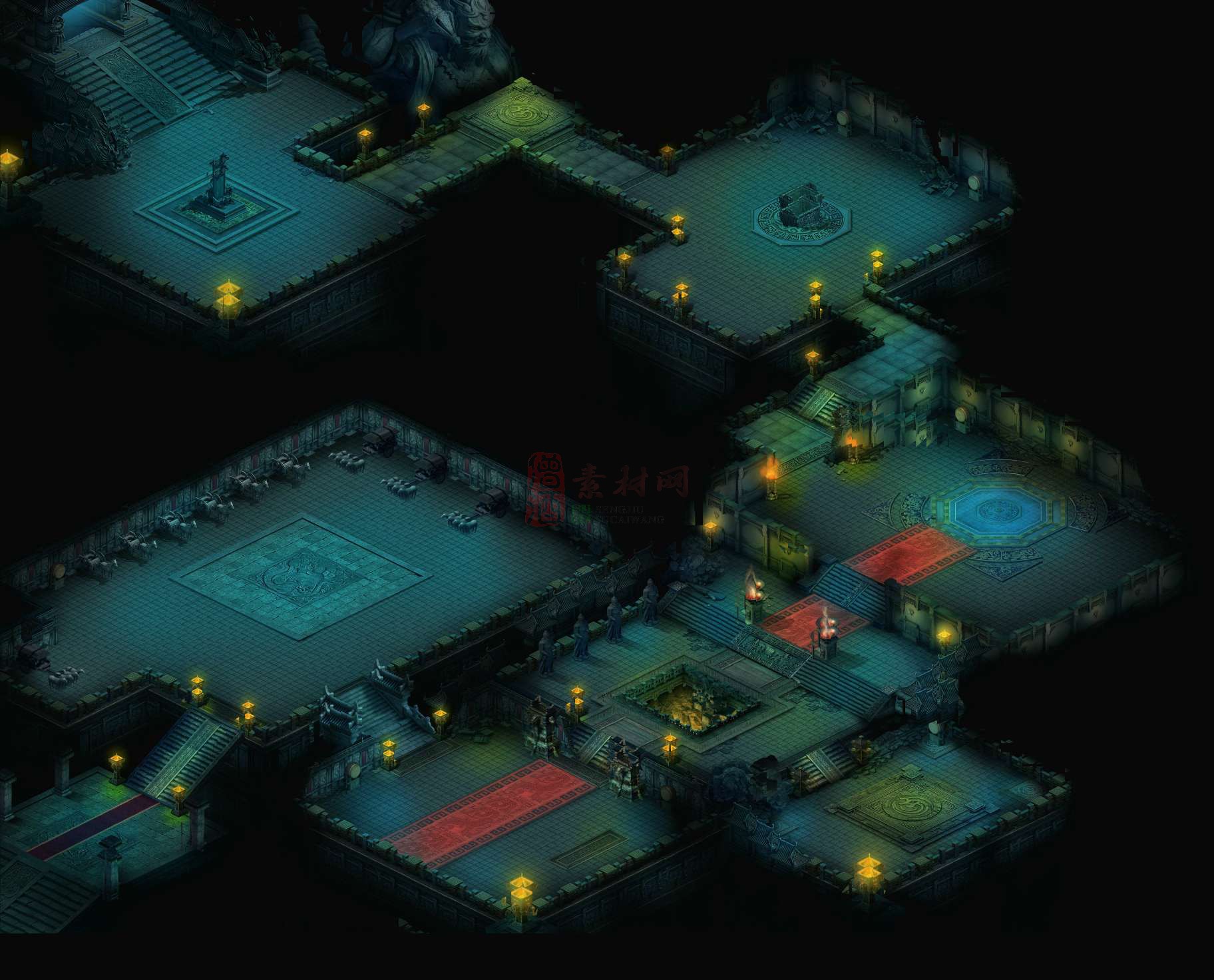 精品传奇真彩系列地图素材20250908A：16-1