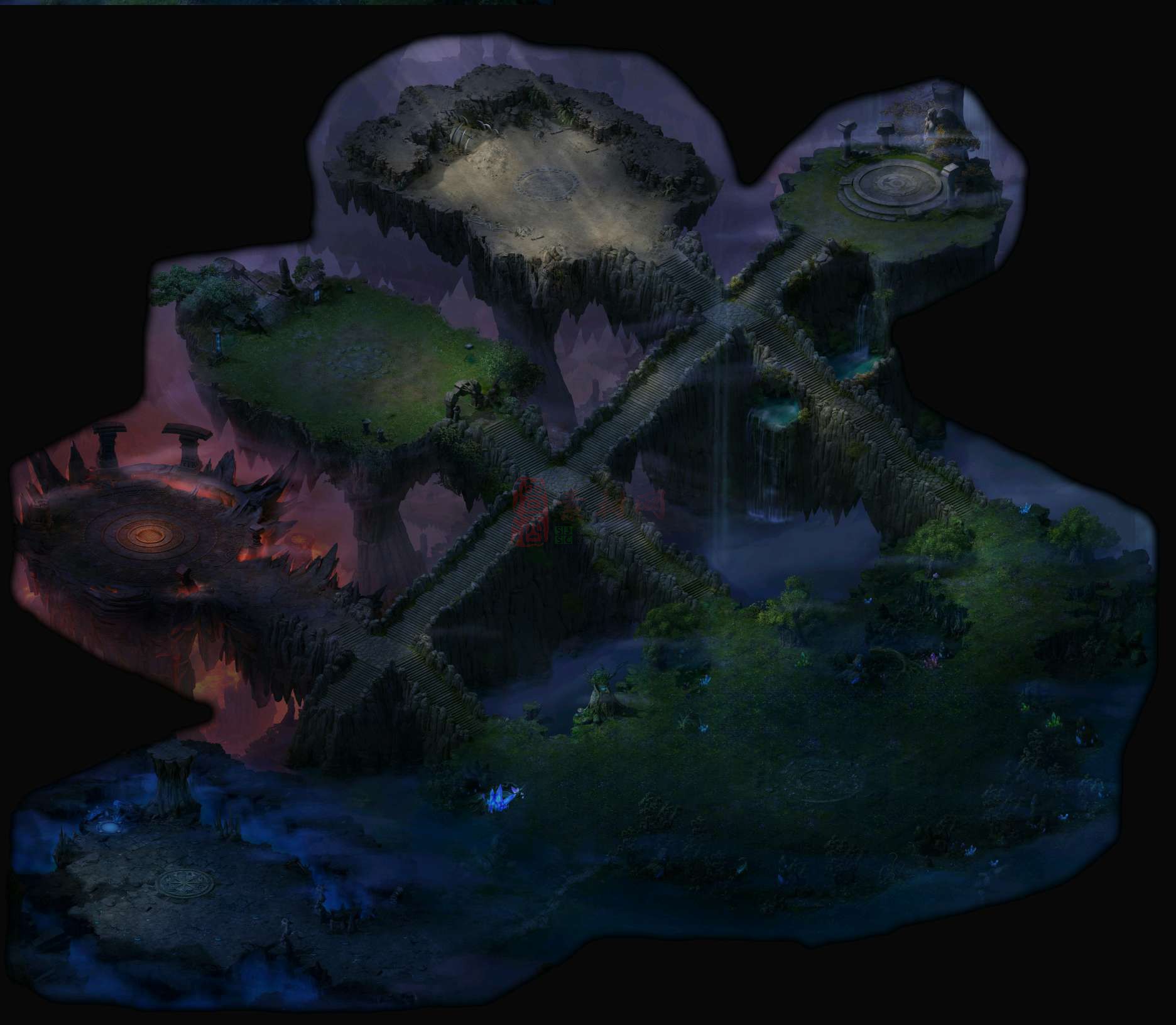 精品传奇真彩系列地图素材20250908A：12-1