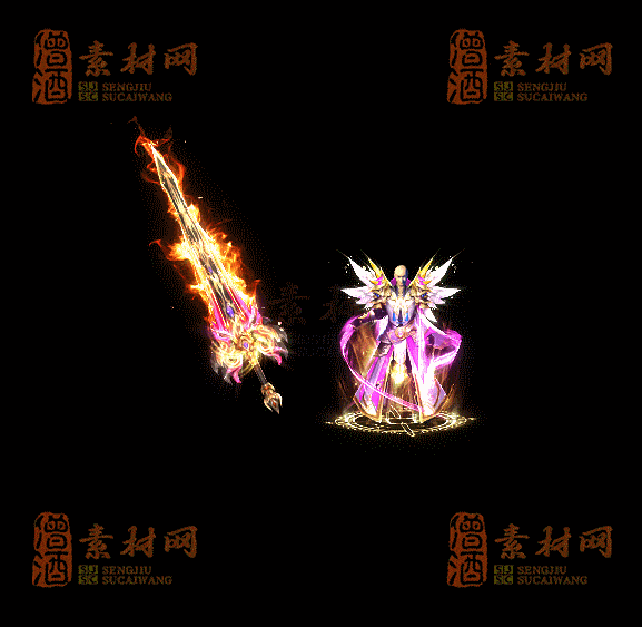 精品传奇复古类剑甲系列素材20250909A：70-1