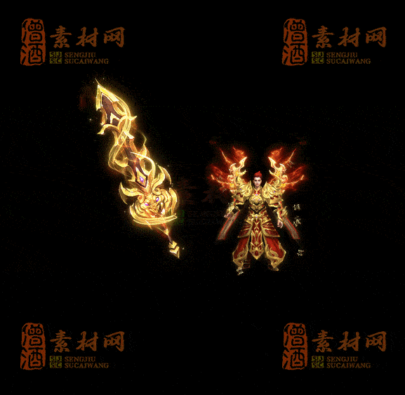 精品传奇复古类剑甲系列素材20250909A：63-1