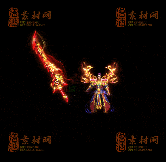 精品传奇复古类剑甲系列素材20250909A：57-1