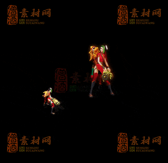 精品传奇一体时装系列素材20250909A：94-1