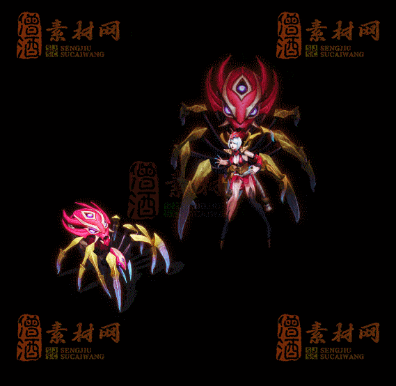 精品传奇一体时装系列素材20250909A：107-1