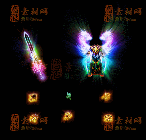 精品传奇首饰剑甲全套素材20250911A：24-1