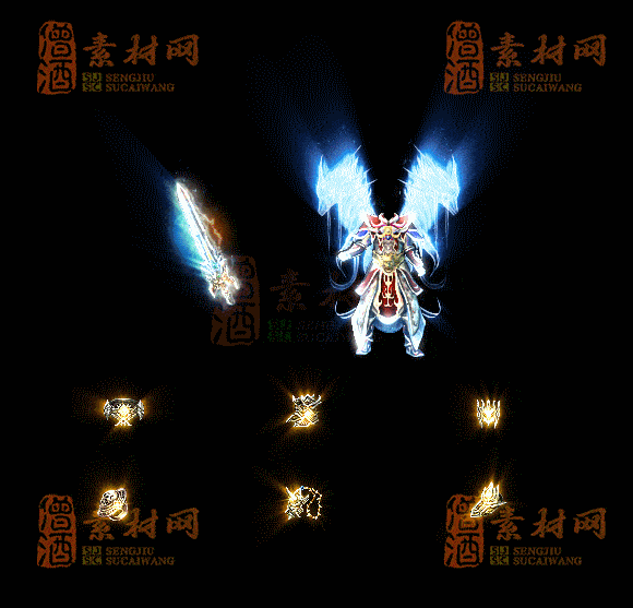 精品传奇首饰剑甲全套素材20250911A：21-1