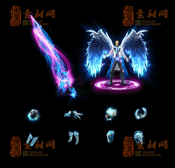 精品传奇首饰剑甲全套素材20250911A：20-1