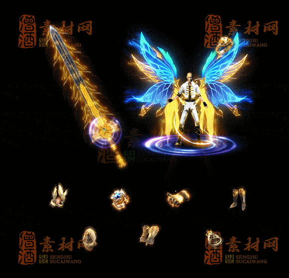 精品传奇首饰剑甲全套素材20250911A：19-1