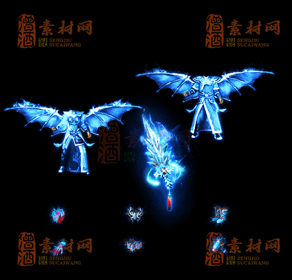 精品传奇首饰剑甲全套素材20250911A：12-1