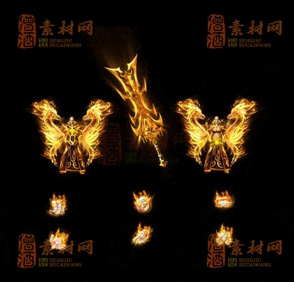 精品传奇首饰剑甲全套素材20250911A：10-1