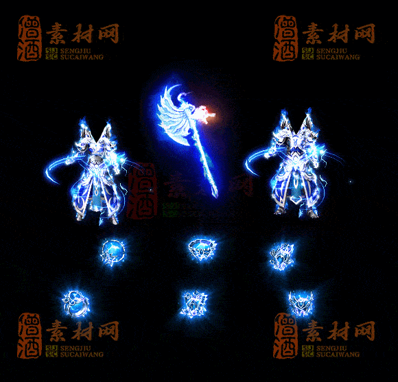 精品传奇首饰剑甲全套素材20250911A：07-1