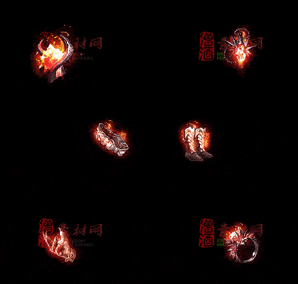 精品传奇特效首饰系列素材20251005A：429-1