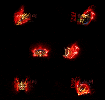 精品传奇特效首饰系列素材20251005A：354-1