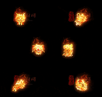 精品传奇特效首饰系列素材20251005A：345-1