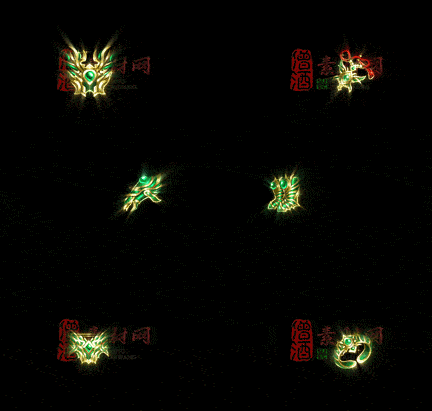 精品传奇特效首饰系列素材20251005A：285-1