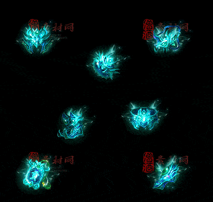 精品传奇特效首饰系列素材20251005A：204-1