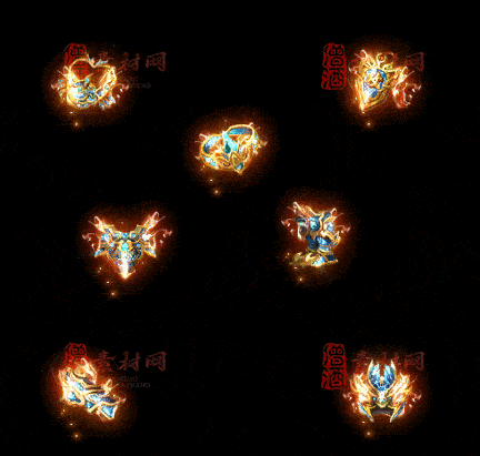 精品传奇特效首饰系列素材20251005A：205-1