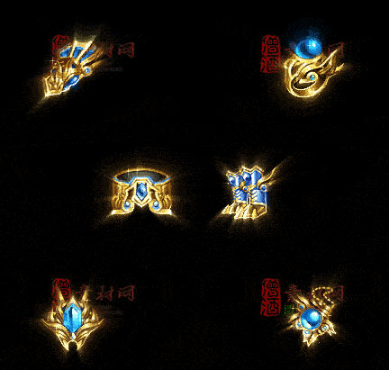 精品传奇特效首饰系列素材20251005A：171-1