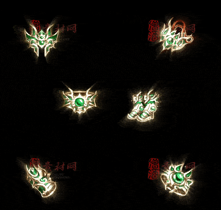精品传奇特效首饰系列素材20251005A：168-1