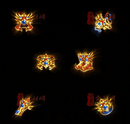 精品传奇特效首饰系列素材20251005A：142-1