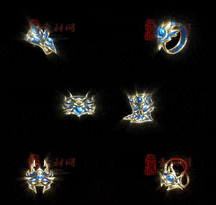 精品传奇特效首饰系列素材20251005A：133-1