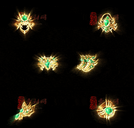 精品传奇特效首饰系列素材20251005A：126-1
