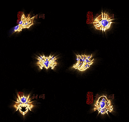 精品传奇特效首饰系列素材20251005A：127-1