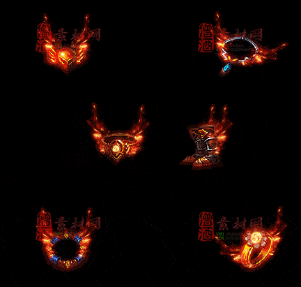 精品传奇特效首饰系列素材20251005A：100-1