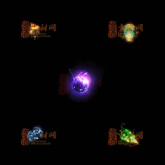 精品传奇特效法宝系列素材20251007A：515-1