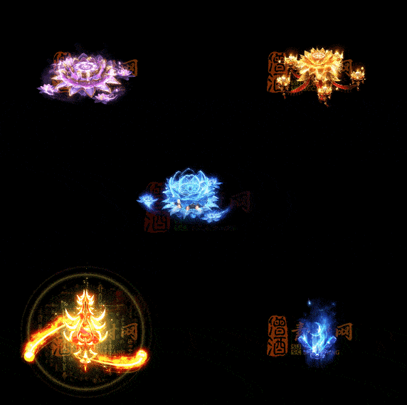 精品传奇特效法宝系列素材20251007A：513-1