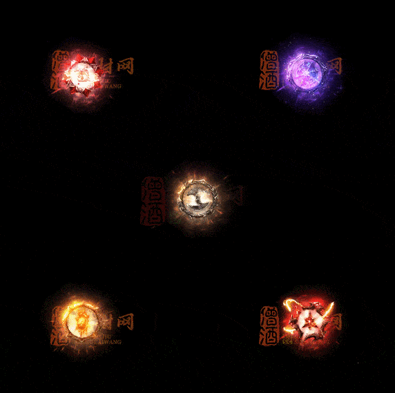 精品传奇特效法宝系列素材20251007A：502-1