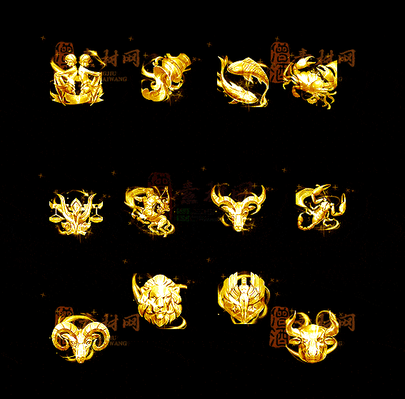 精品传奇十二生肖系列素材20251007A：10-1