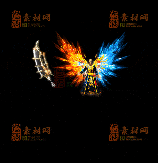 精品首发传奇标准剑甲系列素材支持手游20251011：384-1