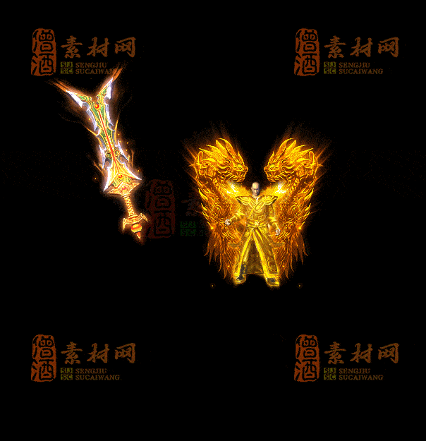 精品首发传奇标准剑甲系列素材支持手游20251011：367-1