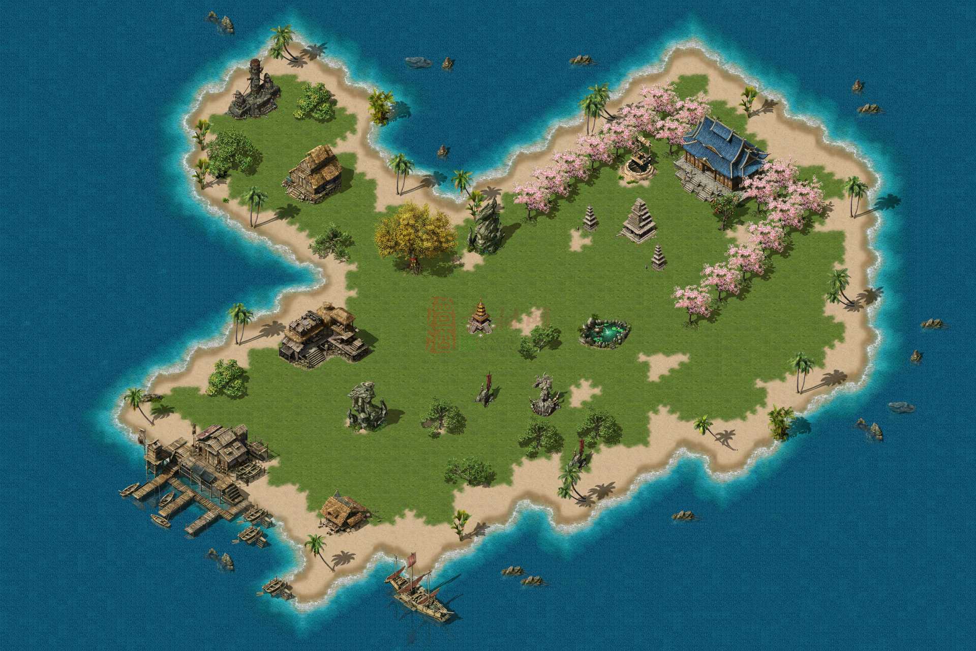 精品传奇真彩地图素材20250328B：36-1